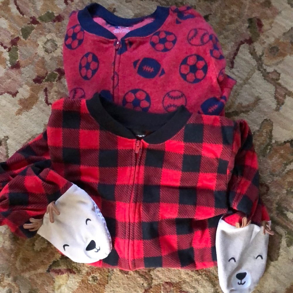 Boys Carters Footie pajamas